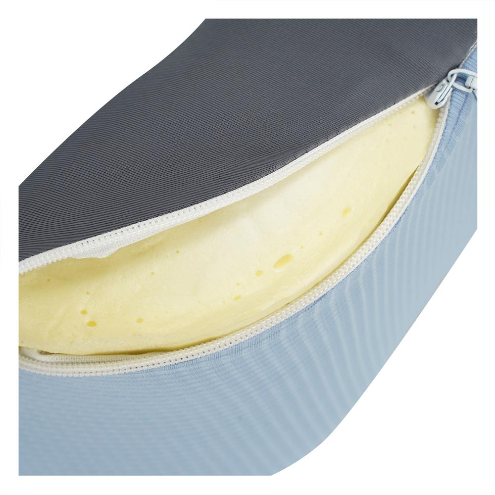 หมอนรองคอ HOME LIVING STYLE HAZE-H 10.5x9 นิ้ว สีฟ้า