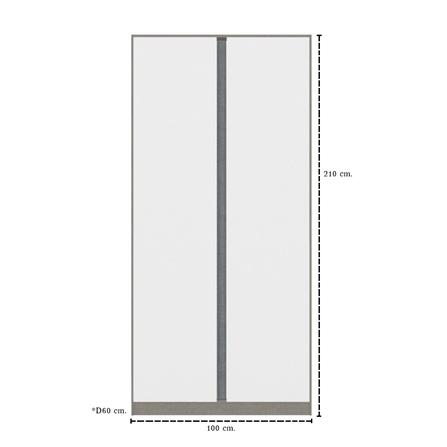 ชุดห้องนอน 3.5 ฟุต KONCEPT AIKO 59062694 สีครีมลินิน_9