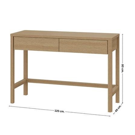 ชุดห้องนอน 5 ฟุต KONCEPT TIMBUR 59062086 สีแคชชูโอ๊ค_10