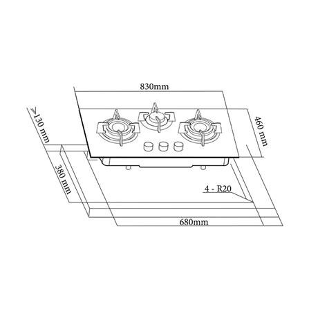 เตาฝัง+เครื่องดูดควัน FRANKE FG8318NX+FC988NX_7