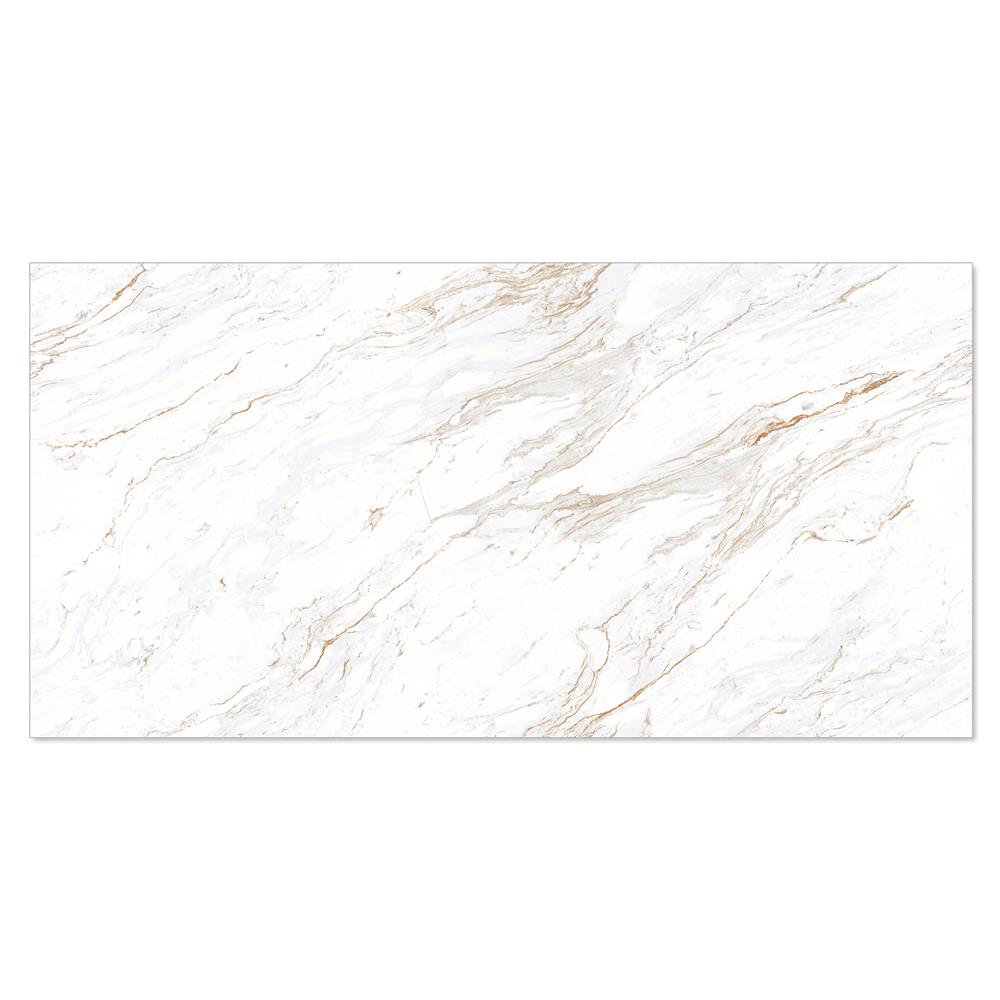 กระเบื้องพื้นพอร์ซเลน 60x120 ซม. TARA ไคโรส ขาว A 1.44 ตร.ม.