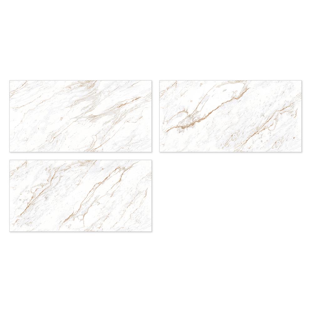 กระเบื้องพื้นพอร์ซเลน 60x120 ซม. TARA ไคโรส ขาว A 1.44 ตร.ม.