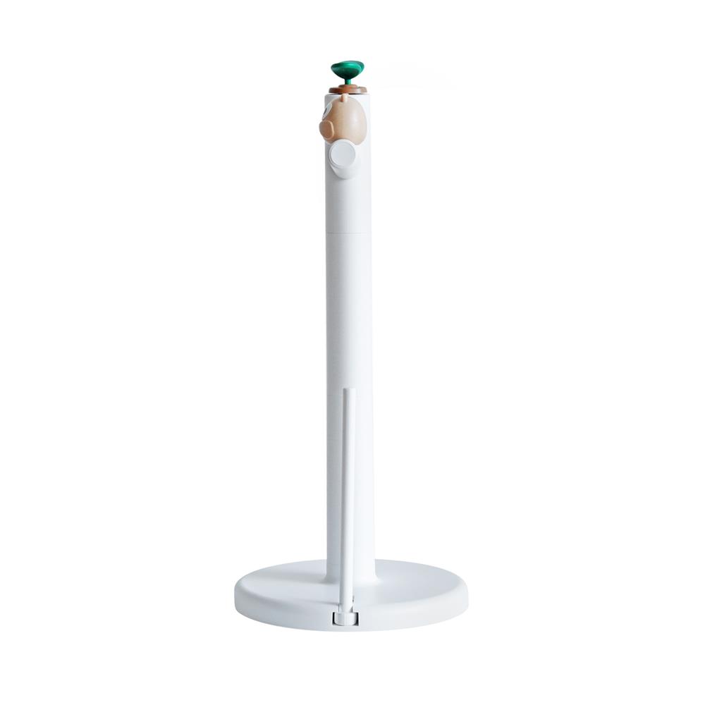 ที่ใส่ทิชชู่ม้วน MINIMAL SCULPT OWL FRIEND สีขาว