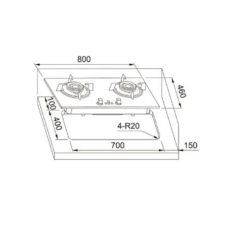 เตาฝัง+เครื่องดูดควัน FRANKE FG8266NX+FC968NX_5