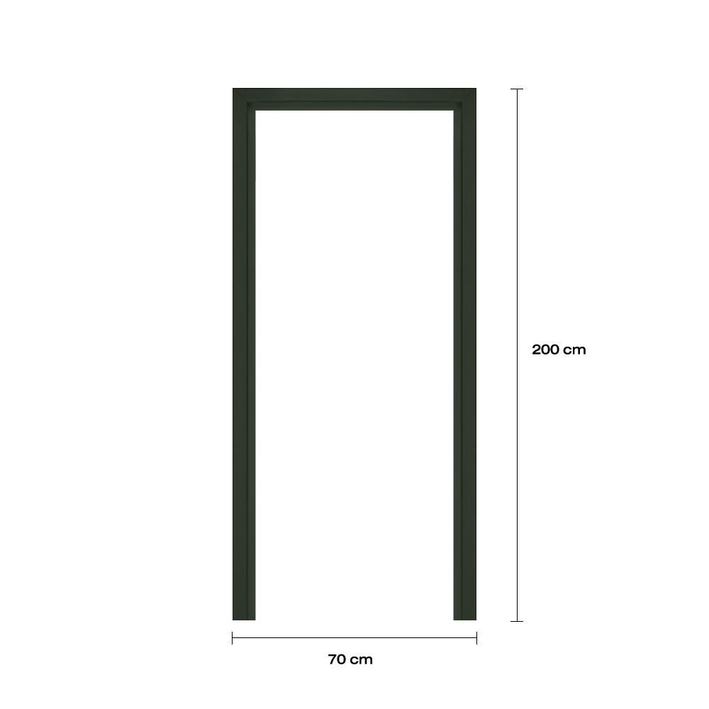วงกบประตูโพลีสไตรีน LINEDEKOR 70x200 ซม. สีเขียว