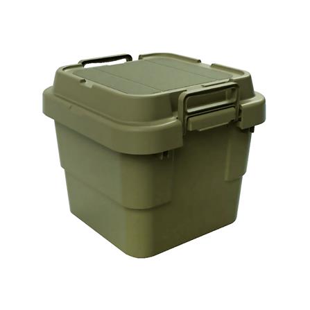 กล่องเครื่องมือ DIY TRUSCO ODCF-30 30 ลิตร สีเขียวมะกอก_0