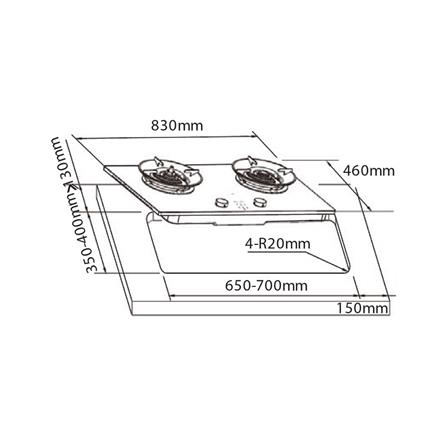 เตาฝัง+เครื่องดูดควัน FRANKE FG8268NX+FT966NX_6