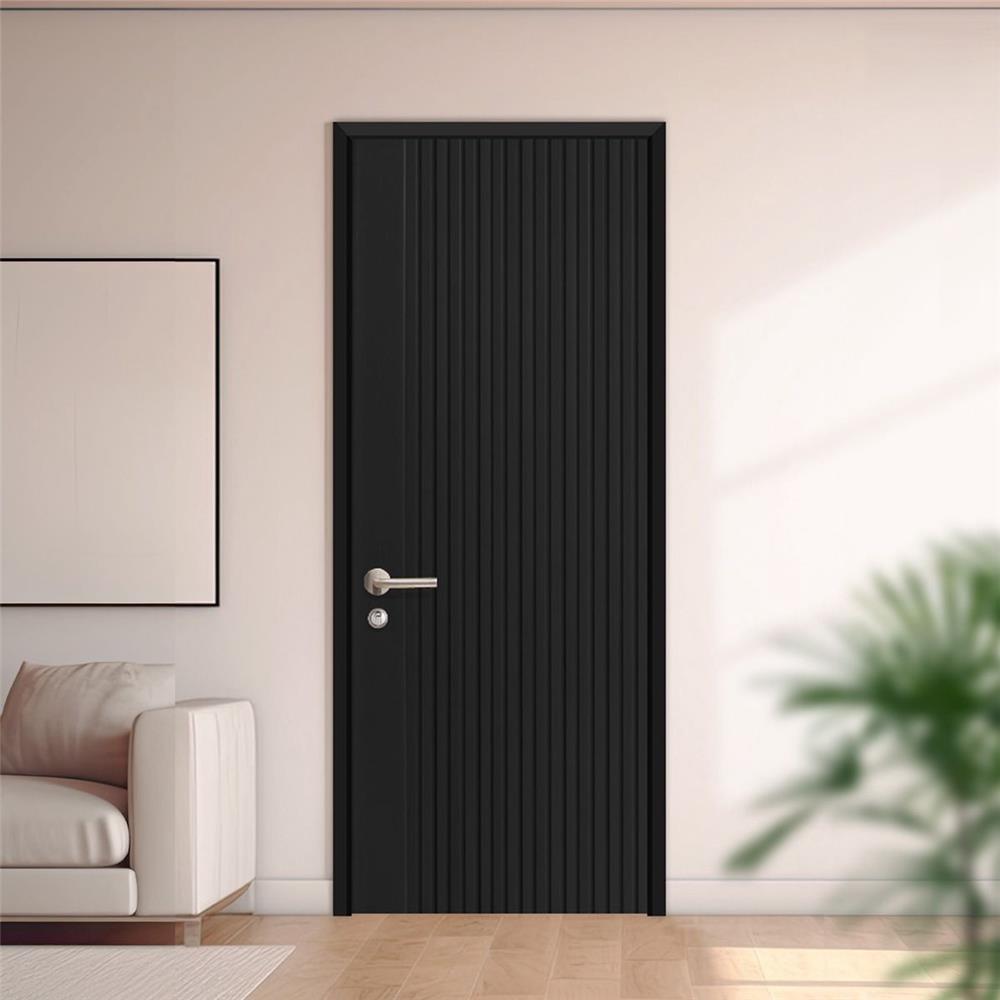 วงกบประตูโพลีสไตรีน LINEDEKOR 80x200 ซม. สีดำ