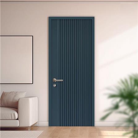 วงกบประตูโพลีสไตรีน LINEDEKOR 80x200 ซม. สีน้ำเงิน_2