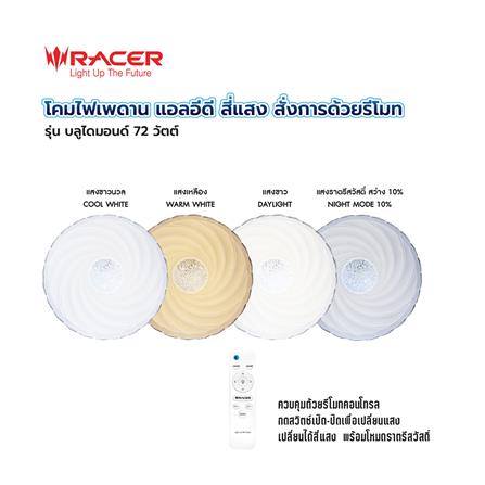 ไฟเพดาน LED RACER REMOTE BLUEDIAMOND 19.5 นิ้ว 72 วัตต์ DAYLIGHT/COOL WHITE/WARM WHITE_6