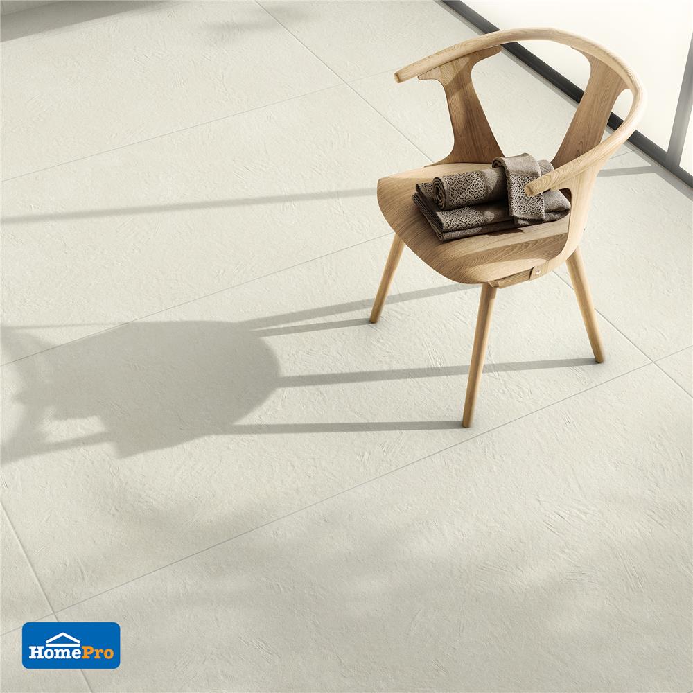 กระเบื้องพื้นพอร์ซเลน 60x120 ซม. TARA เพิร์ลซีเมนโต เบจ A 1.44 ตร.ม.