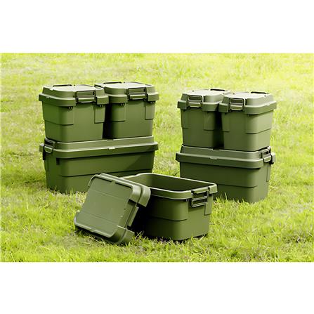 กล่องเครื่องมือ DIY TRUSCO ODCF-20 20 ลิตร สีเขียวมะกอก_4