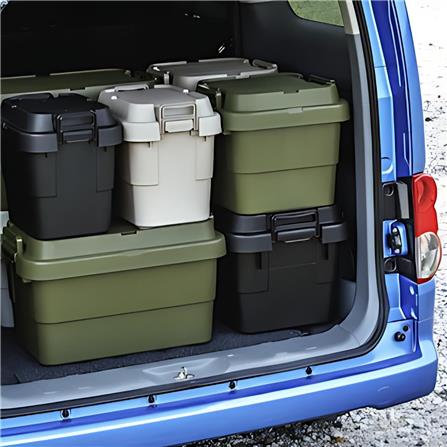 กล่องเครื่องมือ DIY TRUSCO ODCF-70 70 ลิตร สีเขียวมะกอก_3