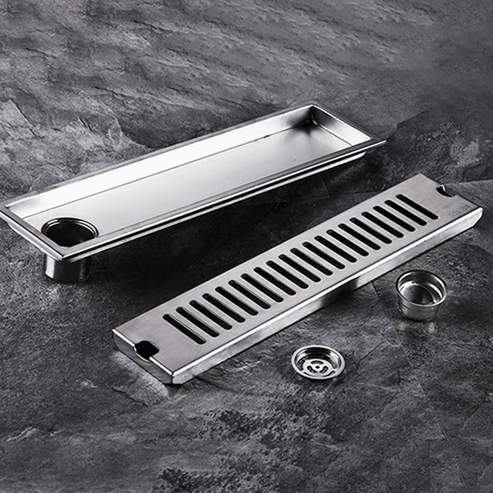 รางน้ำทิ้ง CASSA CL0156 60 ซม. สีเงิน