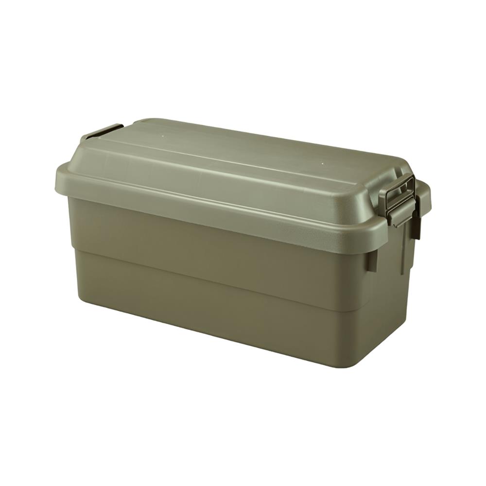 กล่องเครื่องมือ DIY TRUSCO ODC-70 70 ลิตร สีเขียวมะกอก