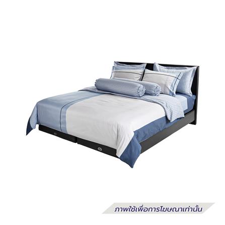 ชุดผ้าปูที่นอน 6 ฟุต (ชุด 7 ชิ้น) SANTAS COTTON USA BLUORA BL_1