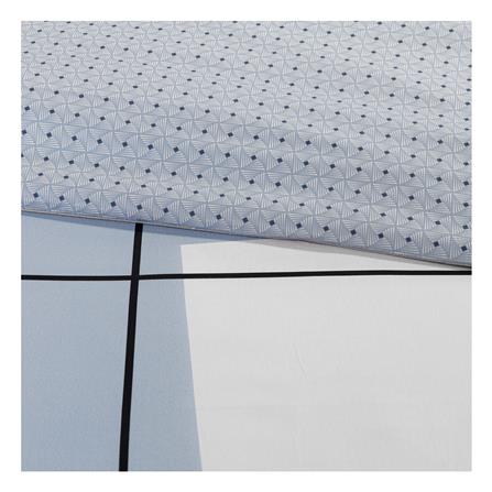 ชุดผ้าปูที่นอน 6 ฟุต (ชุด 7 ชิ้น) SANTAS COTTON USA BLUORA BL_3