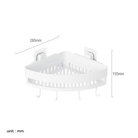 ตะแกรงวางของ DEHUB VCS250H-CW70 สีขาว_3