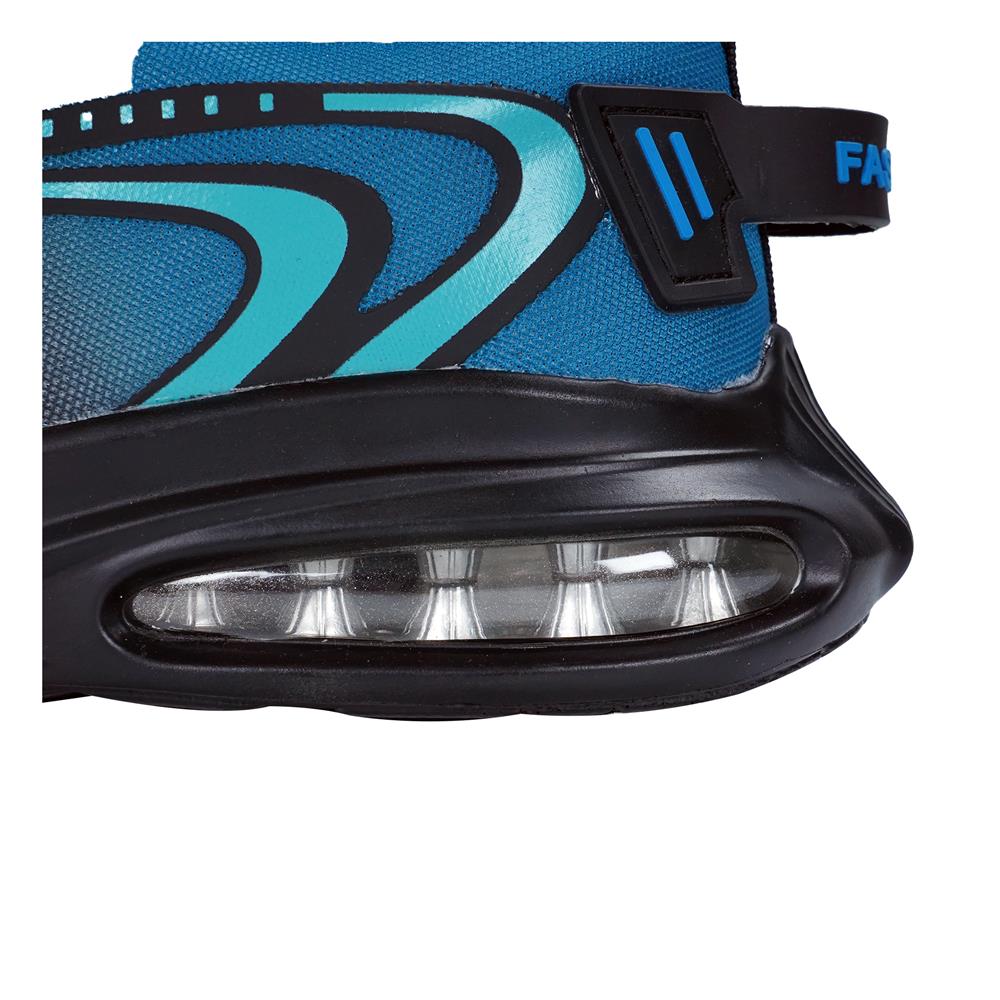 รองเท้านิรภัยผ้า พื้นยาง DEXZON Z01 เบอร์ 43 สีน้ำเงิน