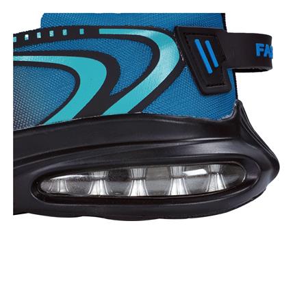 รองเท้านิรภัยผ้า พื้นยาง DEXZON Z01 เบอร์ 44 สีน้ำงิน_5