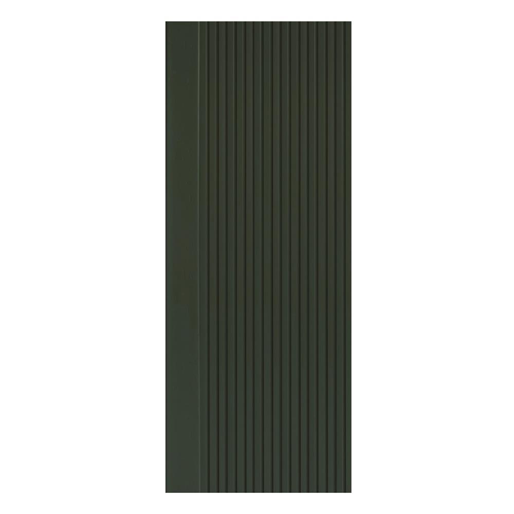 ประตูภายในโพลีสไตรีน ไม่เจาะลูกบิด LINEDEKOR VERTICAL 70x200 ซม. สีเขียว