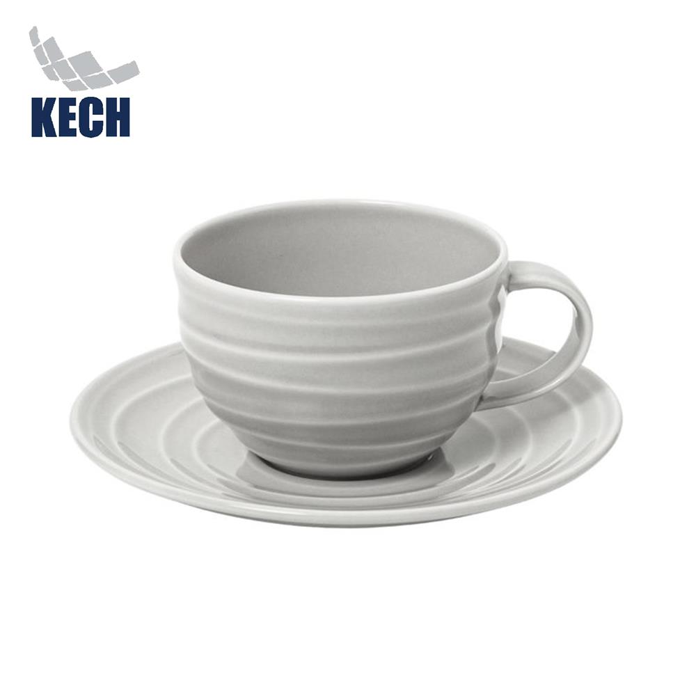 ชุดถ้วยกาแฟ FINE PORCELAIN 220 มล. KECH AQUA CURRANT