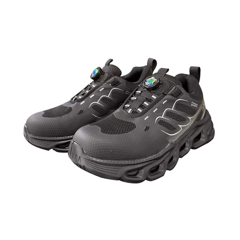 รองเท้านิรภัยผ้า พื้นยาง DEXZON Z03 เบอร์ 40 สีดำ