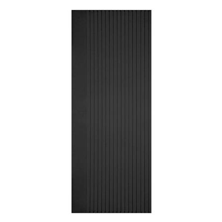 ประตูภายในโพลีสไตรีน ไม่เจาะลูกบิด LINEDEKOR VERTICAL 70x200 ซม. สีดำ