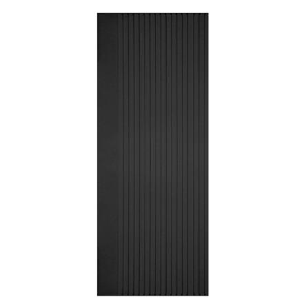 ประตูภายในโพลีสไตรีน ไม่เจาะลูกบิด LINEDEKOR VERTICAL 90x200 ซม. สีดำ_0