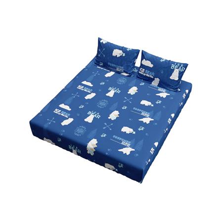 ชุดผ้าปูที่นอน 6 ฟุต (ชุด 3 ชิ้น) PERICO WE BARE BEARS P053_1