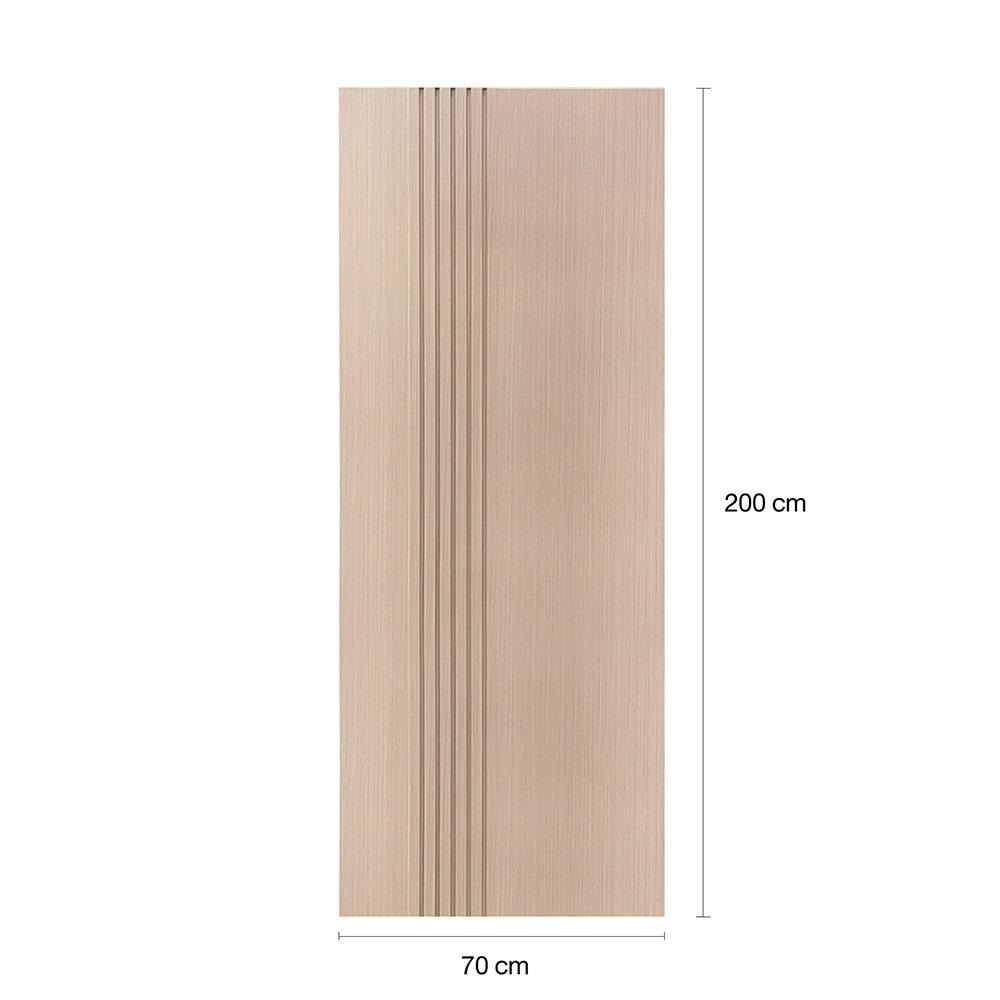 ประตูภายใน WPC ไม่เจาะลูกบิด LINEDEKOR IN01-10 70x200 ซม. สีบีช