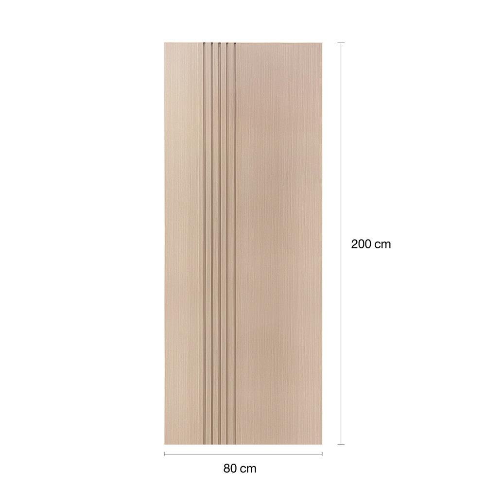 ประตูภายใน WPC ไม่เจาะลูกบิด LINEDEKOR IN01-10 80x200 ซม. สีบีช