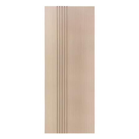 ประตูภายใน WPC ไม่เจาะลูกบิด LINEDEKOR IN01-10 80x200 ซม. สีบีช