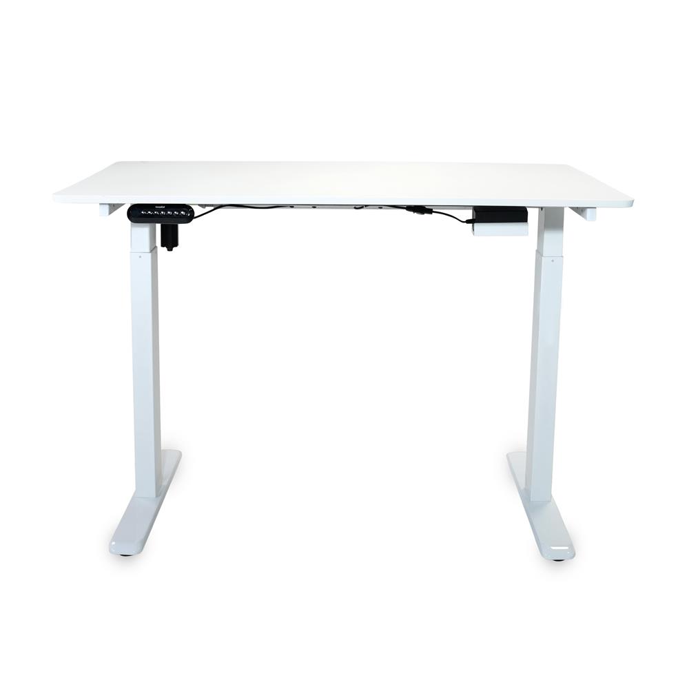 โต๊ะปรับระดับไฟฟ้า BEWELL TBS06-TOP07 120 ซม. สีขาว