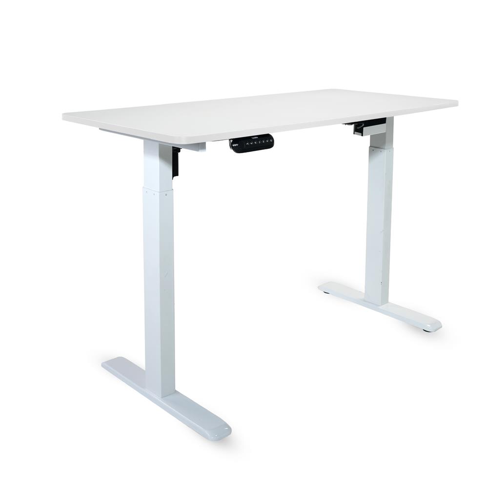 โต๊ะปรับระดับไฟฟ้า BEWELL TBS06-TOP07 120 ซม. สีขาว