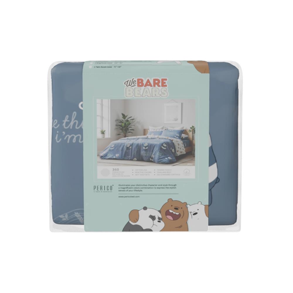 ชุดผ้าปูที่นอน 3.5 ฟุต (ชุด 2 ชิ้น) PERICO WE BARE BEARS P052
