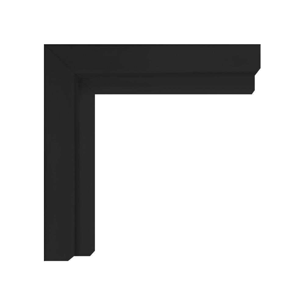 วงกบประตูโพลีสไตรีน LINEDEKOR 90x200 ซม. สีดำ