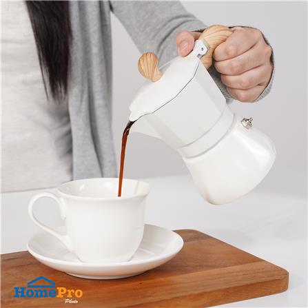 ชุดหม้อต้มกาแฟและเครื่องบดเมล็ดกาแฟ KOF BAKE SMKP01 สีขาว_7