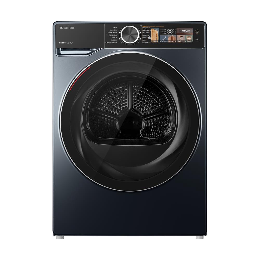 เครื่องอบผ้าฝาหน้า TOSHIBA TD-T25BS110HWT(MG) 10 กก. HEAT PUMP สีเทา