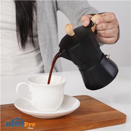 ชุดหม้อต้มกาแฟและเครื่องบดเมล็ดกาแฟ KOF BAKE SMKP01 สีดำ_7
