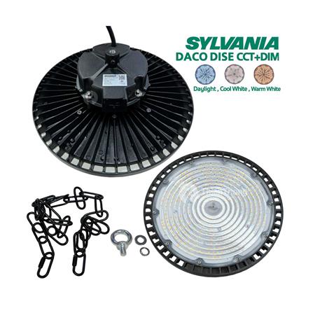 โคมไฮเบย์ LED SYLVANIA DACO 200 วัตต์ DAYLIGHT/COOL WHITE/WARM WHITE สีดำ_4