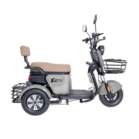 จักรยานไฟฟ้า 3 ล้อ EM EM8 สีเทา_0