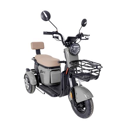 จักรยานไฟฟ้า 3 ล้อ EM EM8 สีเทา_1