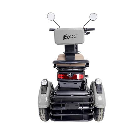 จักรยานไฟฟ้า 3 ล้อ EM EM8 สีเทา_5