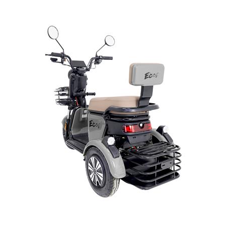 จักรยานไฟฟ้า 3 ล้อ EM EM8 สีเทา_6