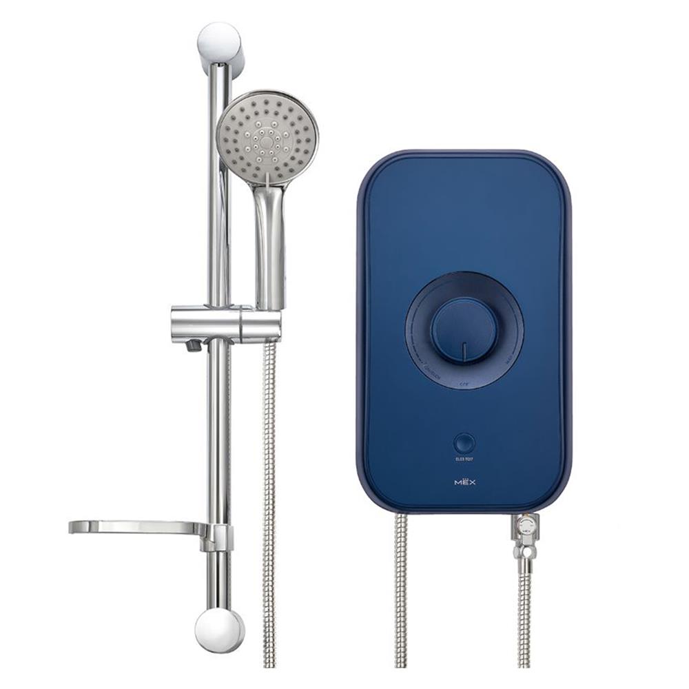 เครื่องทำน้ำอุ่น MEX CODE 5E 5100 วัตต์ สีน้ำเงิน