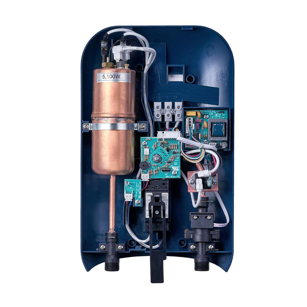 เครื่องทำน้ำอุ่น MEX CODE 5E 5100 วัตต์ สีน้ำเงิน