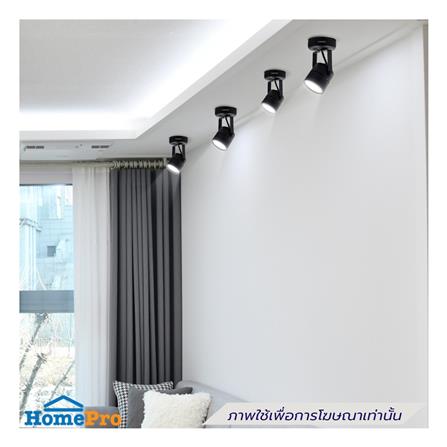 แทรคไลท์ ติดผนัง GU5.3 NAGAS T1D-BK สีดำ_3