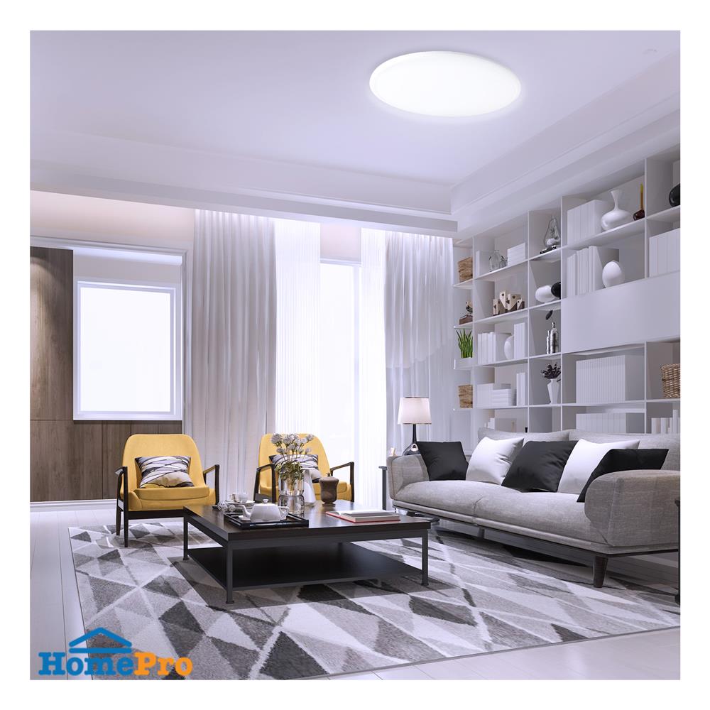 ไฟเพดาน LED BEC PUMA-WH 18 นิ้ว 42 วัตต์ DAYLIGHT สีขาว