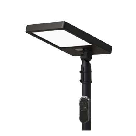 ไฟถนน SOLAR LUMAX 58-00462 1,200 วัตต์ DAYLIGHT/COOL WHITE/WARM WHITE สีดำ_0